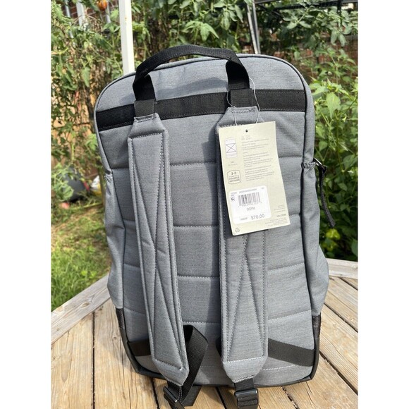 Under Armour UA Project Rock Brahma Backpack Training Bag Gray Black - Picture 4 of 5